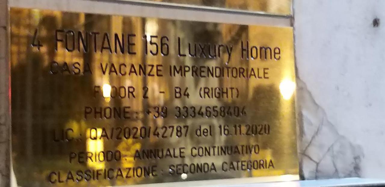 4 Fontane 156 Luxury Home Roma Eksteriør bilde